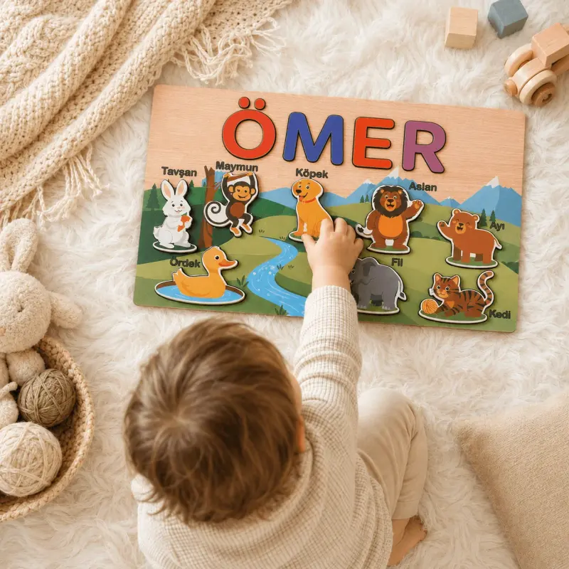 Çocuğa İsmini Öğretmenin En Kolay Yolu
